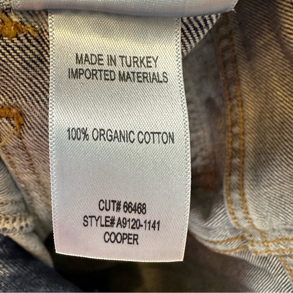 Agolde Cooper Cargo Utilitarian Denim Jeans High Rise Regulation Wash 28 NWT - Picture 7 of 11